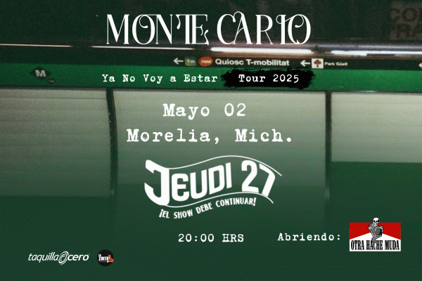 img_Ya No Voy A Estar “Tour 2025”